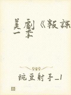 美剧《叛谍》第一季