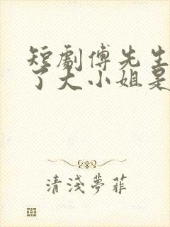 短剧傅先生别追了大小姐是假的