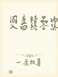 国产精品内射后入白丝合集