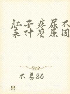 肚子疼尿不出尿来什么原因