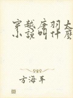 穿越唐羽太子的小说叫什么