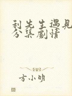 利先生遇见爱情分集剧情