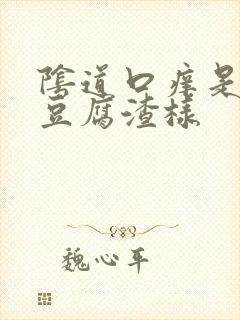 阴道口痒是白带豆腐渣样封面