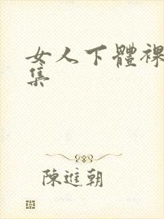 女人下体裸体全集