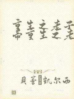 重生之老子是皇帝重生之老子是皇帝