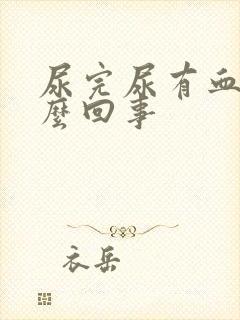 尿完尿有血是怎么回事