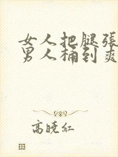 女人把腿张开让男人桶到爽封面