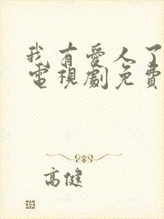 我有爱人了韩剧电视剧免费观看全集封面