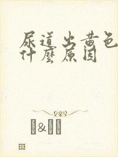 尿道出黄色液体什么原因封面