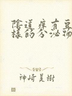 阴道痒有豆腐渣样的分泌物