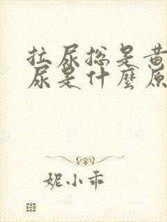 拉尿总是黄色的尿是什么原因