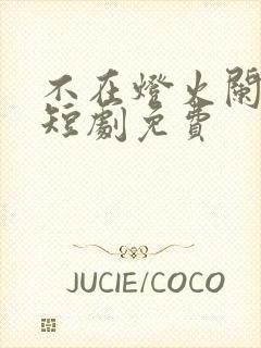 不在灯火阑珊处短剧免费