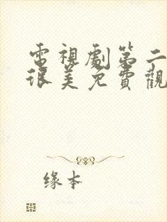 电视剧第二次也很美免费观看全集