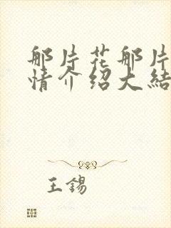 那片花那片海剧情介绍大结局封面