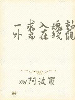 一求入魂动漫番外篇在线观看封面