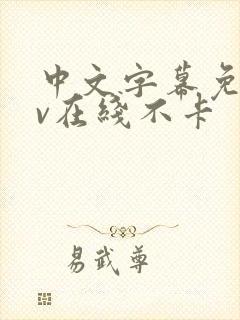 中文字幕免费av在线不卡