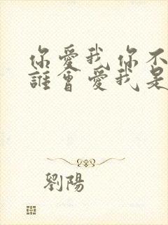 你爱我你不爱我谁会爱我是什么歌