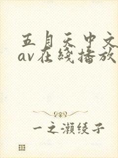 五月天中文字幕av在线播放封面