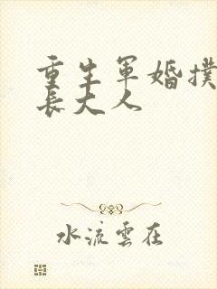 重生军婚扑倒首长大人