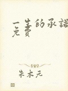 一生的承诺国语免费
