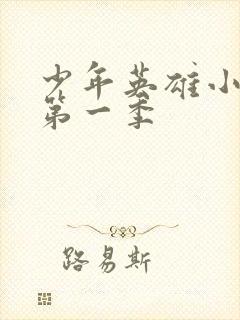 少年英雄小哪吒第一季封面