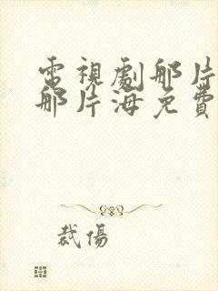 电视剧那片星空那片海免费观看