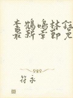 李鹤鸣林钰小说最新章节免费阅读封面