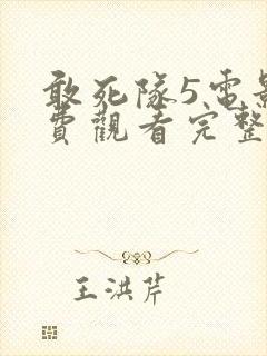 敢死队5电影免费观看完整版国语高清封面