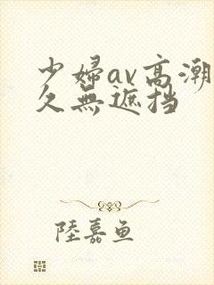 少妇av高潮久久无遮挡封面