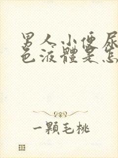 男人小便尿出白色液体是怎么回事