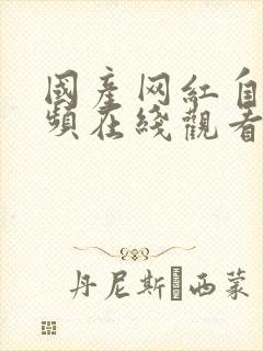 国产网红自拍视频在线观看封面