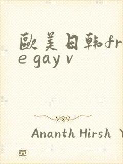 欧美日韩free gay v