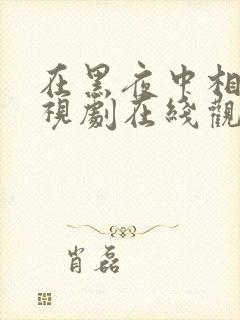 在黑夜中相拥电视剧在线观看免费高清