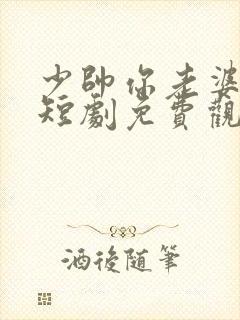 少帅你老婆跑了短剧免费观看全集