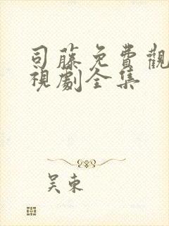 司藤免费观看电视剧全集