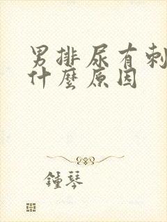 男排尿有刺痛感什么原因