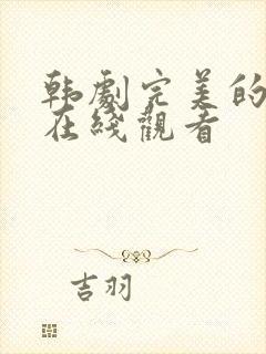 韩剧完美的妻子在线观看封面