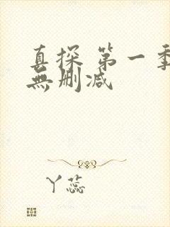 真探 第一季 无删减