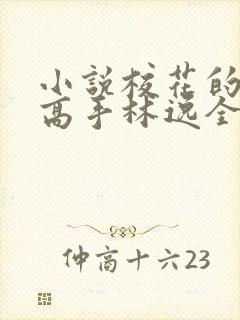 小说校花的贴身高手林逸全文