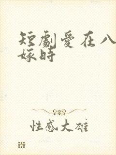 短剧爱在八零未嫁时