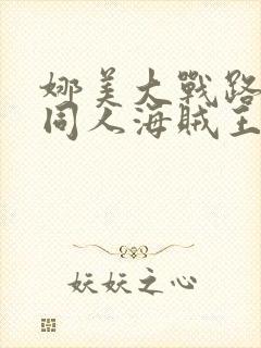 娜美大战路飞《同人海贼王》封面