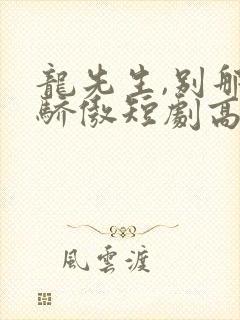 龙先生,别那么骄傲短剧高清封面