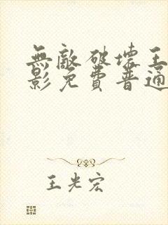 无敌破坏王2电影免费普通话