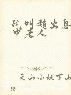 我叫赵出息 关中老人封面