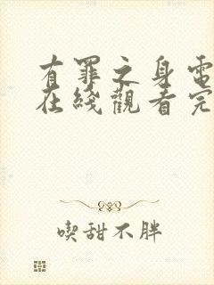 有罪之身电视剧在线观看完整版免费高清封面