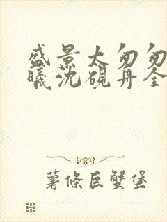 盛景太匆匆宁若曦沈砚舟全本阅读