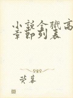 小说全职高手新章节列表封面