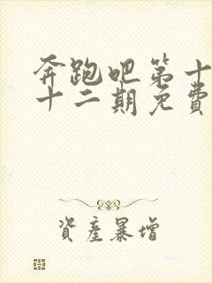 奔跑吧第十季第十二期免费完整版