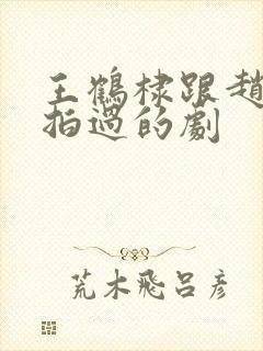 王鹤棣跟赵露思拍过的剧