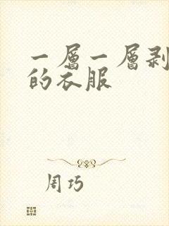 一层一层剥开你的衣服